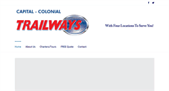 Desktop Screenshot of capitaltrailways.com